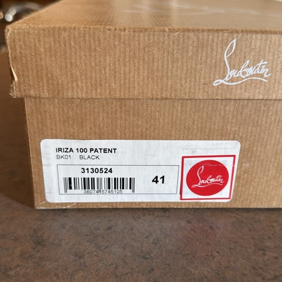 Black Loutoutin size 41 LIKE NEW!! - Picture 2 of 6